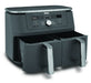 EAN 0622356322676 - Ninja DZ400EU freidora Doble 9,5 L Independiente 2470 W Freidora de aire caliente Gris imagen 5