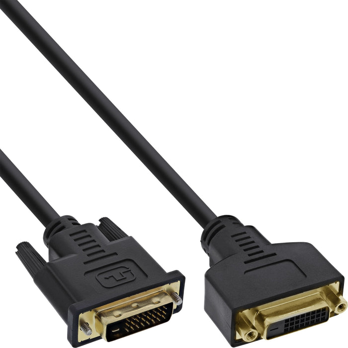 Cable Inline Dvi-D Premium 24+1 Macho A Hembra Dual Link 3m
