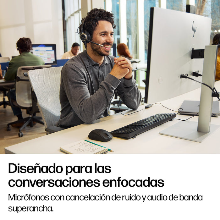 EAN 0199251820830 - HP Poly Mission 615 Monaural USB Wired Headset Alámbrico Diadema Oficina/Centro de llamadas USB Type-C /  imagen 7