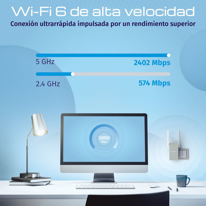 EAN 4897082922100 - Keenetic Buddy 6 (KN-3411) Repetidor de red Blanco, Gris 1000 Mbit/s imagen 5