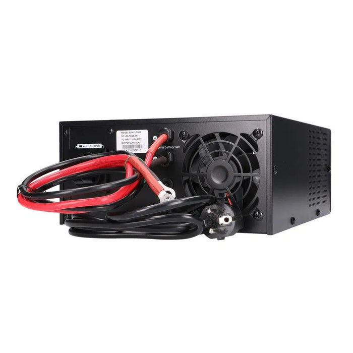 Extralink Ex.31131 Adaptador E Inversor De Corriente Auto 1200 W Negro
