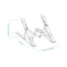 EAN 8433281010055 - TooQ TQLRS0033-AL soporte para ordenador portátil Soporte para ordenador portátil y tableta Plata 38,1 cm imagen 6