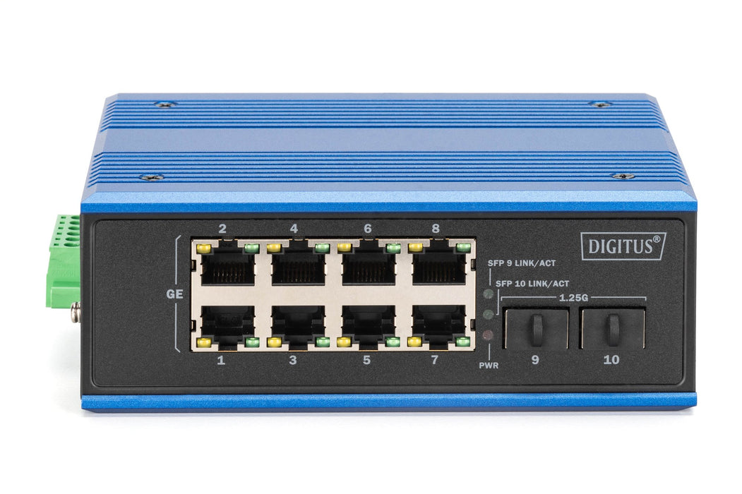 EAN 4016032489269 - Digitus DN-651150 switch No administrado Gigabit Ethernet (10/100/1000) Negro, Azul imagen 6