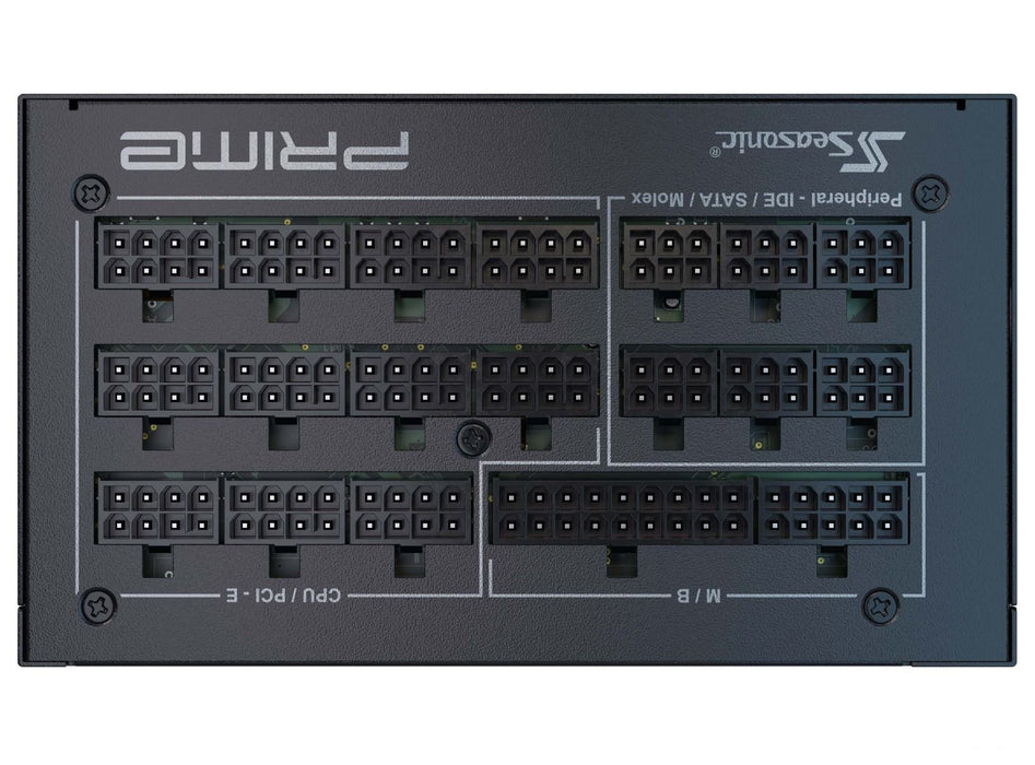 EAN 4711173878018 - Seasonic Prime -TX-1600 unidad de fuente de alimentación 1600 W 20+4 pin ATX ATX Negro imagen 3
