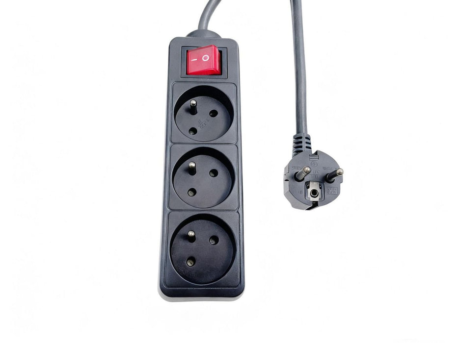 EAN 5715063551196 - Microconnect MC-PSOO030150FRB base múltiple 1,5 m 3 salidas AC Interior Negro imagen 1