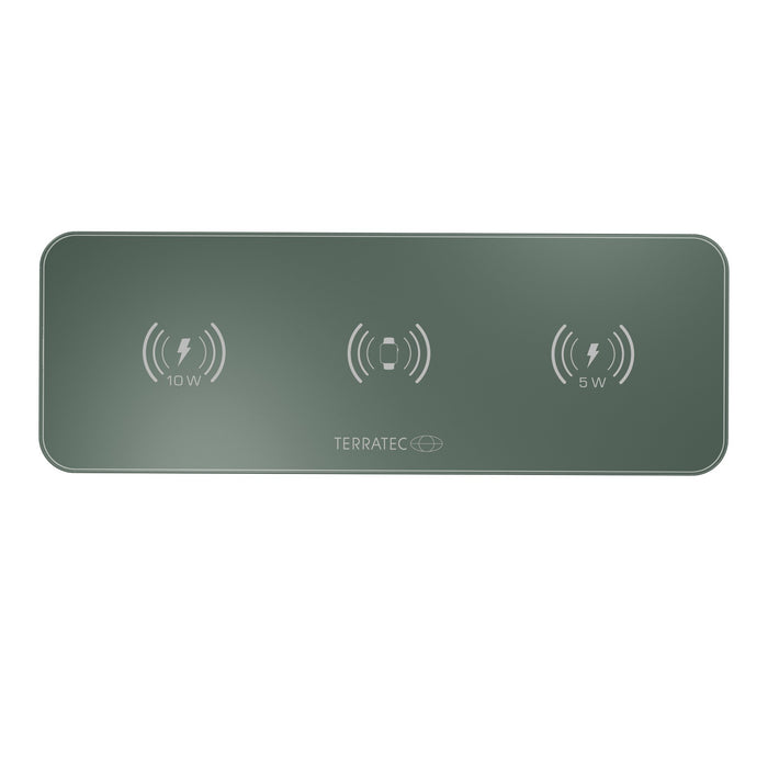 EAN 4040895008046 - Terratec ChargeAIR All Auriculares, Auriculares, Smartphone, Reloj inteligente Verde Cargador inalámbrico imagen 2