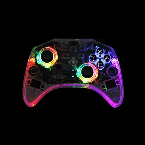 EAN 7333048059819 - Deltaco GAM-149-T Transparente Gamepad Android, Nintendo Switch, Nintendo Switch OLED, PC, iOS imagen 3