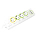 EAN 4052792039870 - LogiLink PA0130 base múltiple 1,5 m 4 salidas AC Interior Blanco imagen 1