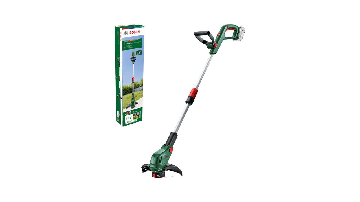 Desbrozadora Inalámbrica Bosch Powertools Universal Grasscut 18v-23-450 Solo, 18 Voltios (Verde/Negro, Sin Batería Ni Cargador, Power For All Alliance) 06008c1g01