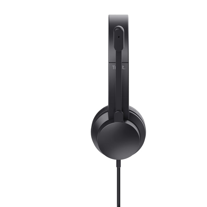 EAN 8713439253733 - Trust HS-201 Auriculares Alámbrico Diadema Oficina/Centro de llamadas USB tipo A Negro imagen 4
