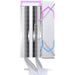 EAN 6977277369205 - Einarex EXAC-GL-100-R-W sistema de refrigeración para ordenador Procesador Refrigerador de aire 12 cm Bla imagen 6