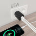 EAN 8435739901359 - AISENS ASCH-65W3P042-BK cargador de dispositivo móvil Universal Corriente alterna Carga rápida Interior imagen 4