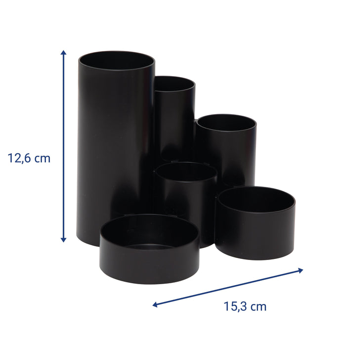 EAN 4002390105187 - MAUL 4115690 porta lápices Plástico Negro imagen 2