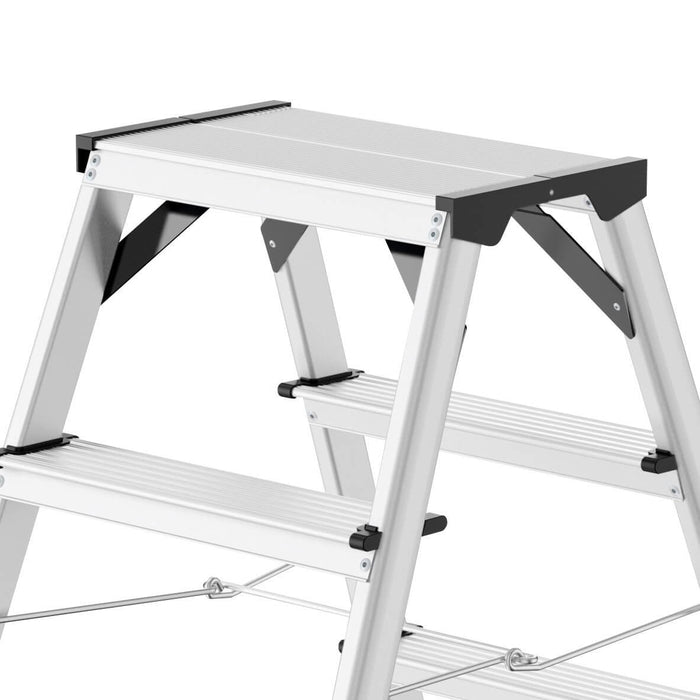 Hailo D60 Standardline 2x7 Steps Double-Sided Ladder