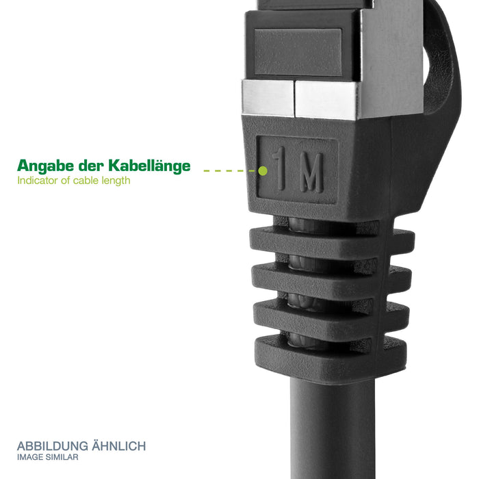 EAN 4043718294282 - InLine 76833S cable de red Negro 0,3 m Cat6a S/FTP (S-STP) imagen 3