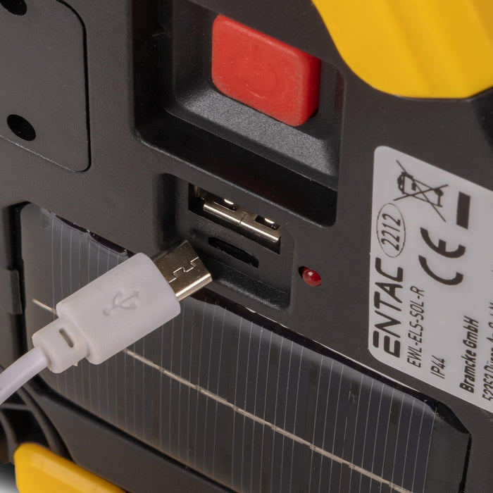 Entac Warnleuchte Solarfunktion