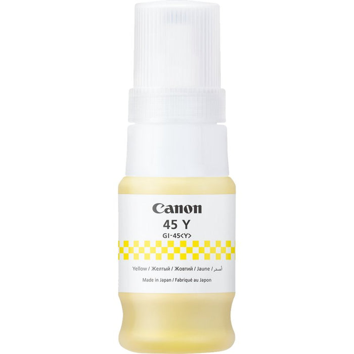 EAN 4549292222357 - Canon GI-45Y cartucho de tinta 1 pieza(s) Original Amarillo imagen 1