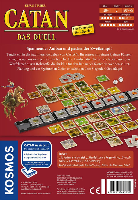 Kosmos Catan - El Duelo, Juego De Cartas 693732