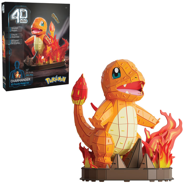 EAN 681147098152 - 4D Build FDP FAP Pokemon Charmander GML Puzle 3D 241 pieza(s) Dibujos imagen 6