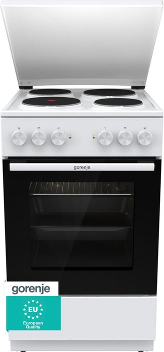 EAN 3838782748783 - Gorenje GE5A23WH Cocina independiente Eléctrico Hornillo eléctrico / Placa eléctrica Blanco imagen 1