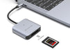 EAN 4015867239315 - Conceptronic BIAN08G lector de tarjeta USB 3.2 Gen 2 Type-C Gris imagen 3