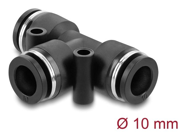 Delock Pneumatik Steckverbinder 10 Mm Con Zwei Befestigungslöchern T-Form