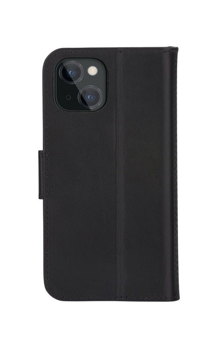 Dbramante1928 Copenhagen Slim Funda Con Tapa Para Teléfono Móvil Cuero De Grano Entero Negro Para Apple Iphone 13
