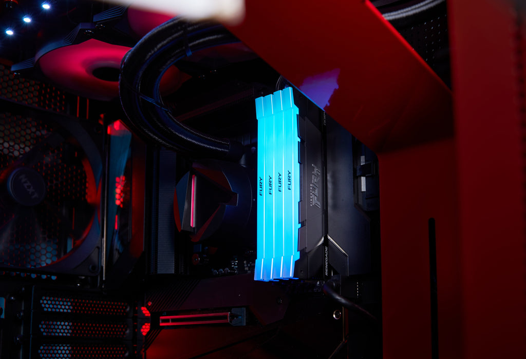 Memoria Kingston Fury Renegade Rgb Ddr4 64gb 2x32gb 3200 Mhz / Pc4-25600 Kf432c16rb2ak2/64