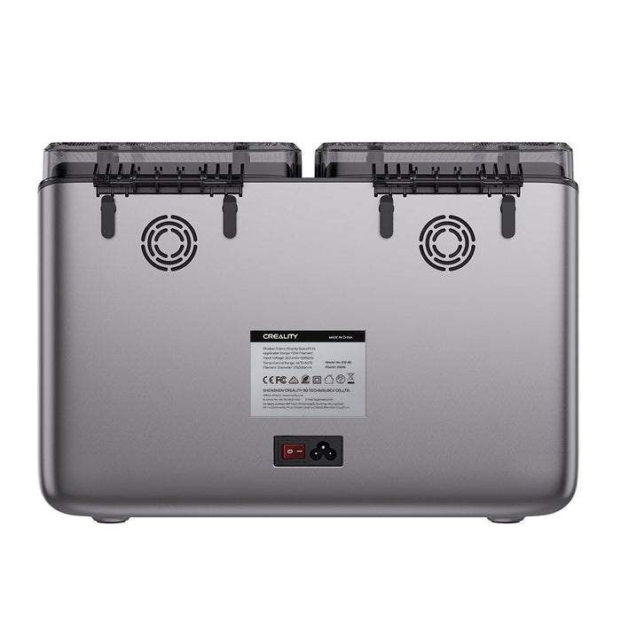 Creality Space Pi X4 Secador De Filamento - Capacidad Para 4 Bobinas - Doble Camara De Calentamiento - Hasta 85ºc -