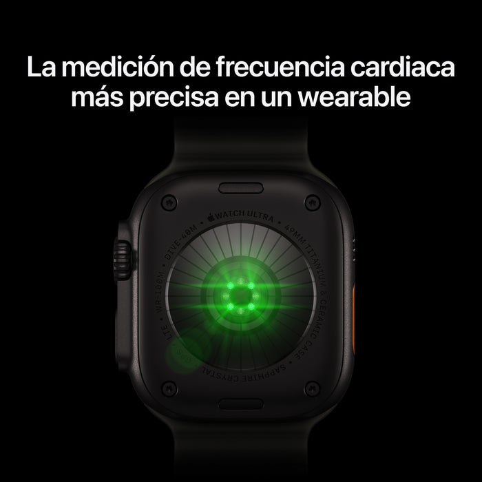 Apple Watch Ultra 4 (2026) Gps+Cel 49mm Caja De Titanio Negro Correa Alpine Loop Burdeos Talla M Siri Ai
