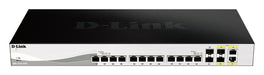 EAN 0790069428548 - D-Link DXS-1210-16TC switch Gestionado L2 10G Ethernet (100/1000/10000) Negro imagen 2
