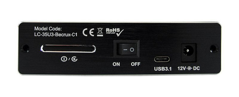 EAN 4260070125980 - LC-Power LC-35U3-Becrux-C1 Caja de disco duro (HDD) Negro 3.5" imagen 4