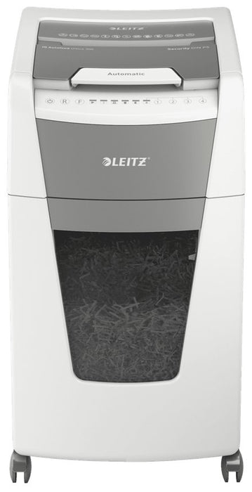 EAN 4002432124138 - Leitz 80160000 triturador de papel Microcorte 55 dB 22 cm Gris, Blanco imagen 2