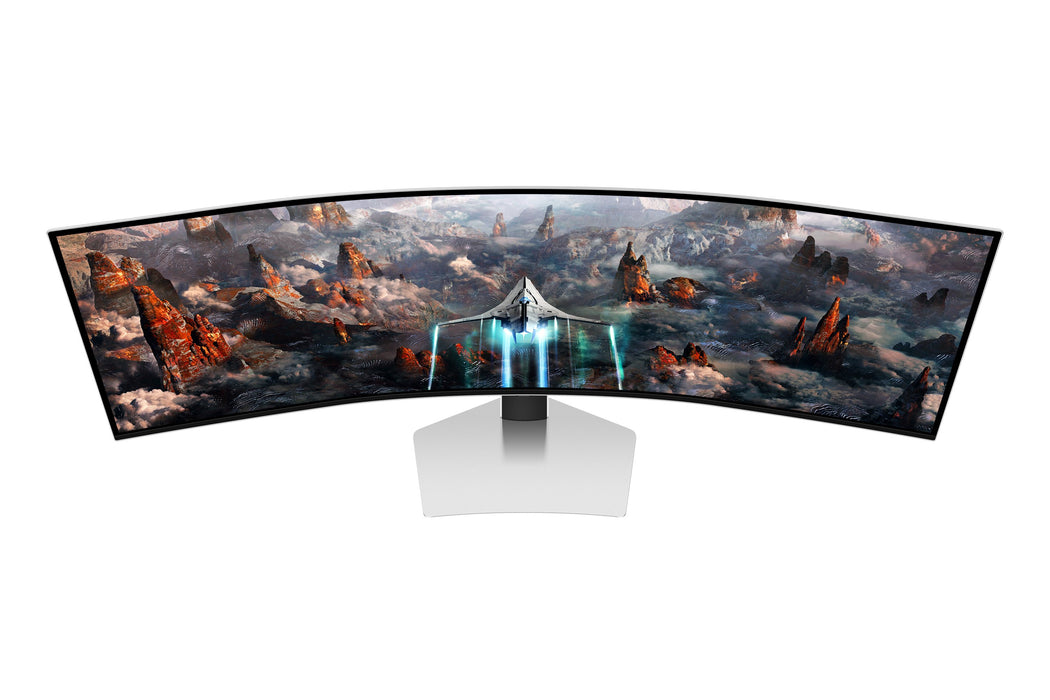 EAN 8806095053653 - Samsung G93SC pantalla para PC 124,5 cm (49") 5120 x 1440 Pixeles Dual QHD OLED Plata imagen 8