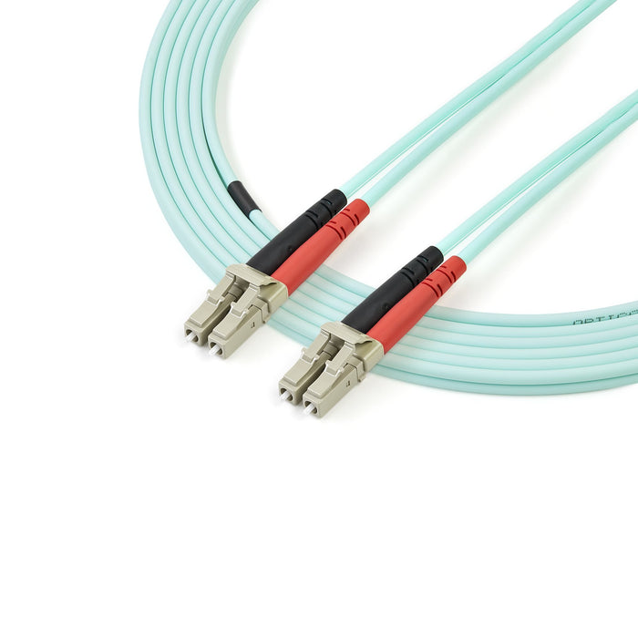 EAN 0065030827089 - StarTech.com A50FBLCLC5 Cable de fibra óptica e InfiniBand Turquesa imagen 3