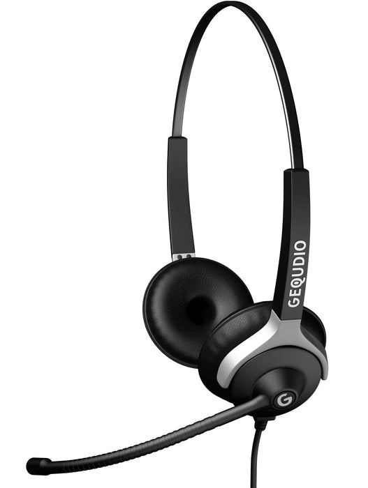 EAN 4058906126689 - GEQUDIO WA9026 auricular y casco Auriculares Alámbrico Diadema Oficina/Centro de llamadas Negro imagen 1