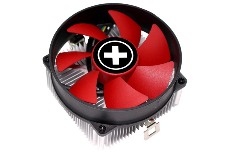 EAN 4044953500770 - Xilence XC035 sistema de refrigeración para ordenador Procesador Enfriador 9,2 cm Negro, Rojo imagen 2
