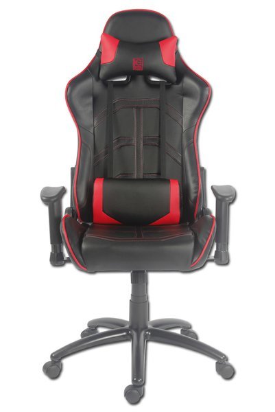 Lc-Power Lc-Gc-1 Silla Para Videojuegos Silla Para Videojuegos De Pc Negro, Rojo