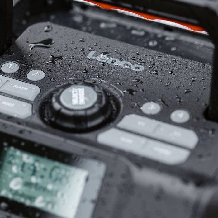 EAN 8711902086369 - Lenco ODR-160GY radio Portátil Analógico y digital Negro, Naranja imagen 12