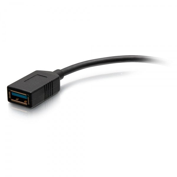 C2g Usb-C Male To Usb-A Female Superspeed Usb 5gbps Adapter Converter Cable Usb Usb Tipo A (H) A Usb-C (M) Usb 3.2 Gen 1 30 V 15 Cm Moldeado Negro