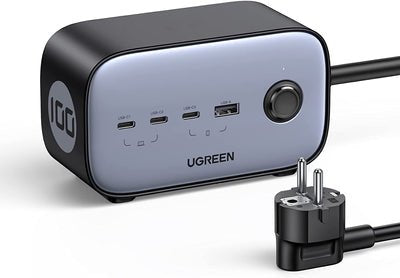 Cargador Ugreen Diginest Cube Gan 65w