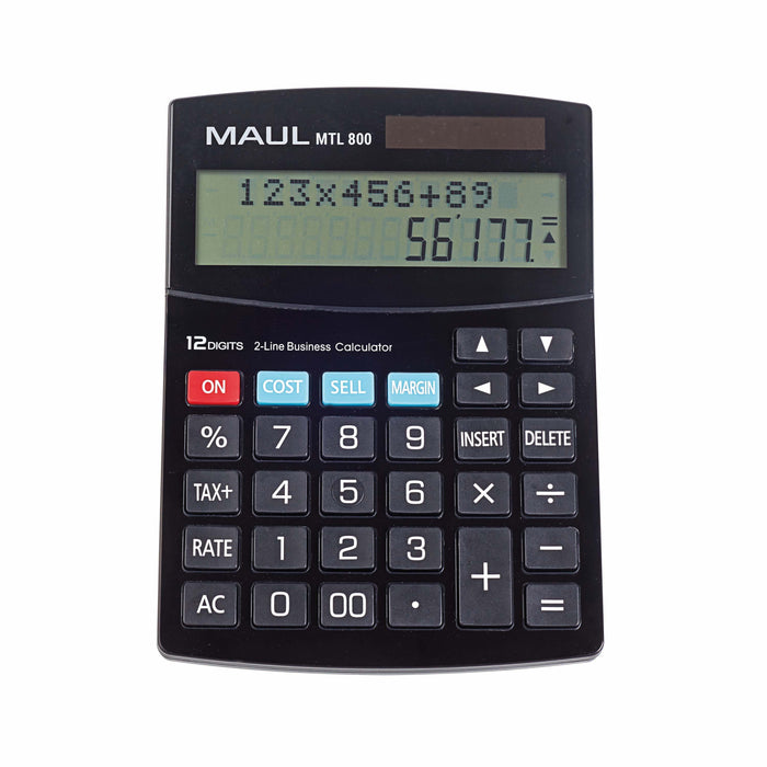 EAN 4002390085595 - MAUL MTL 800 calculadora Escritorio Pantalla de calculadora Negro imagen 9