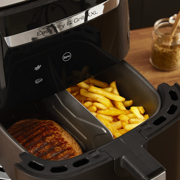 Tefal Ey8018 Easy Fry & Grill Xxl Heiáluftfritteuse Schw