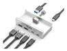 EAN 4015867241486 - Equip 128967 hub de interfaz USB 3.2 Gen 1 (3.1 Gen 1) Type-A 5000 Mbit/s Aluminio imagen 2