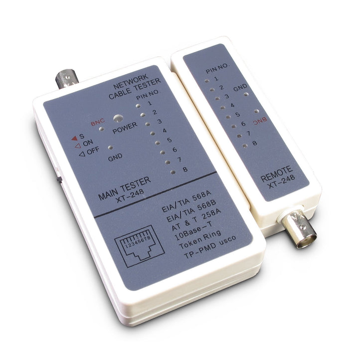 Inter-Tech Comprobador De Cables Para 10base-T U.-2,Rj45,Rj11,258a