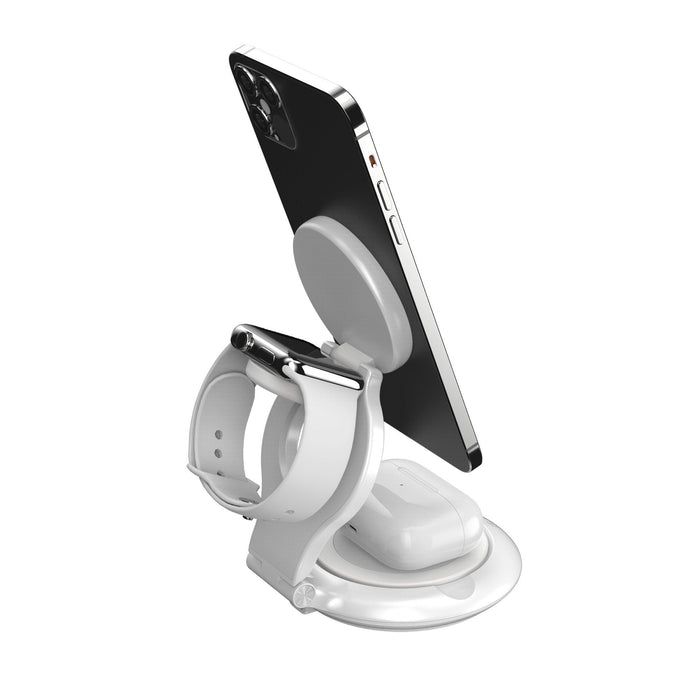 Qi2 3-In-1 Magnetic Foldable Char
