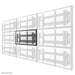 EAN 8717371445522 - Neomounts LED-VW2000BLACK soporte para pantalla de señalización 190,5 cm (75") Negro imagen 1