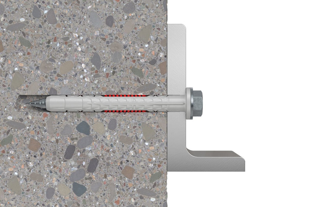 EAN 4048962440140 - Fischer 562153 tornillo de anclaje y taco 50 pieza(s) Anclaje de expansión 100 mm imagen 4