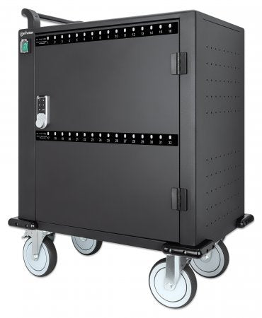 EAN 766623716000 - Manhattan 716000 carrito y armario de dispositivo portátil Carro de gestión y carga para dispositivos port imagen 1