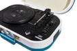 EAN 8011000022130 - Trevi TT 1020 BT Tocadiscos de tracción directa Azul, Blanco Semiautomático imagen 5